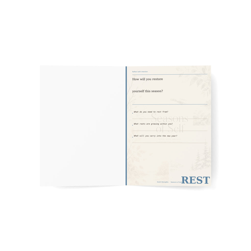 Seasons of Self - Winter Affirmation Card (10-pack)