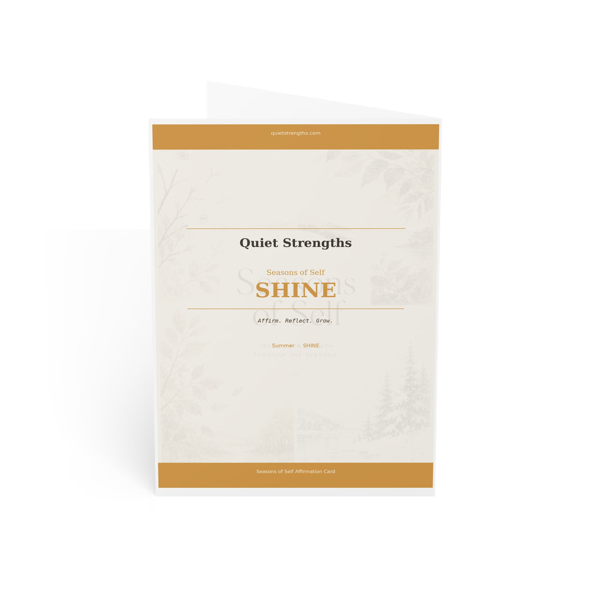Seasons of Self – Summer Affirmation Card (10-pack)