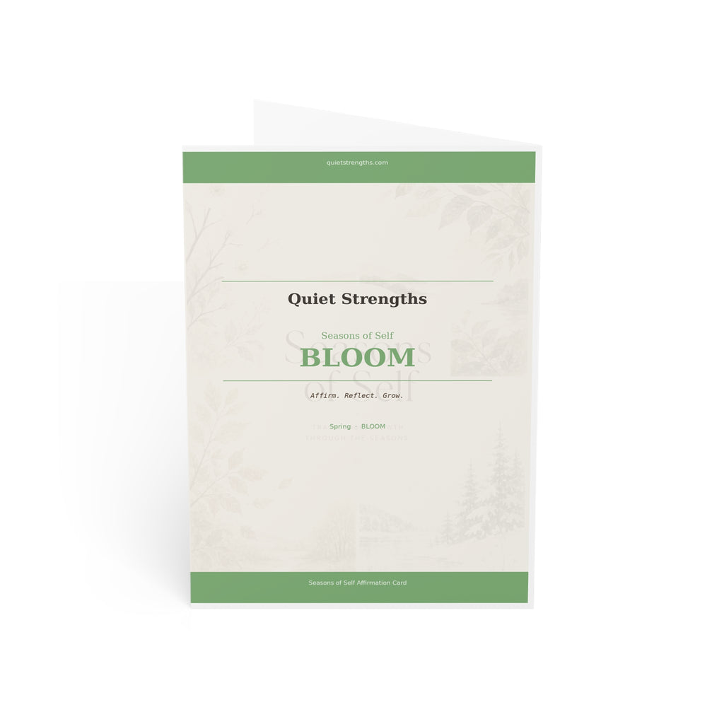 Seasons of Self – Spring Affirmation Card (10-pack)