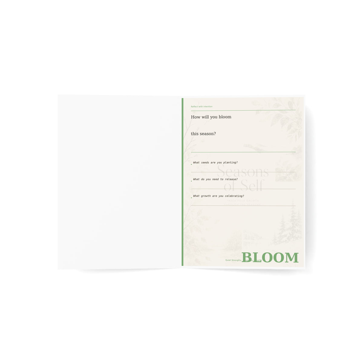 Seasons of Self – Spring Affirmation Card (10-pack)