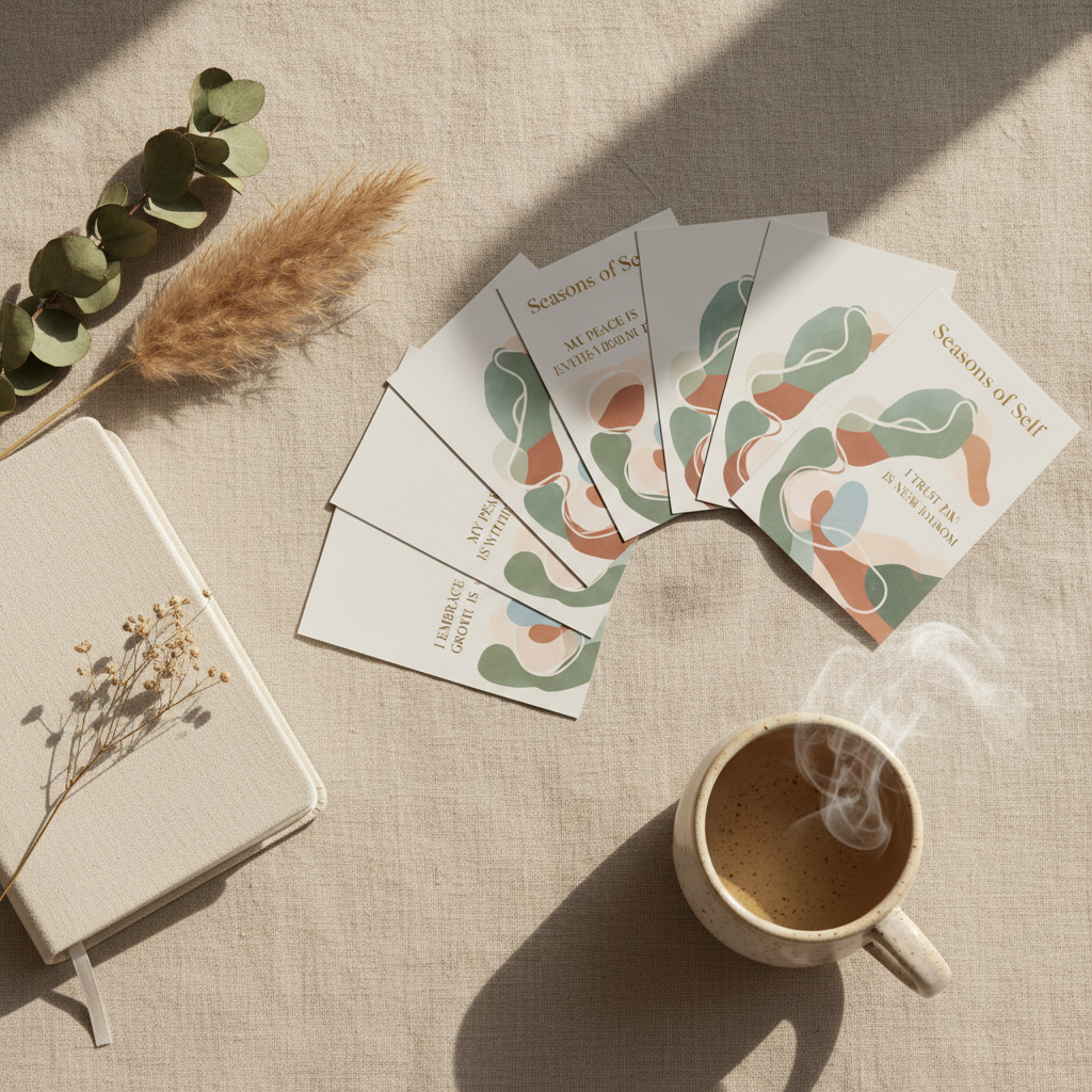 Seasons of Self – Affirmation Deck Mockup